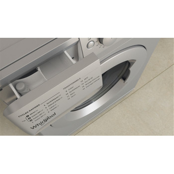 Whirlpool Lave-linge Pose-libre WMTA 7122 S NA Argent Front loader A+++ Drawer