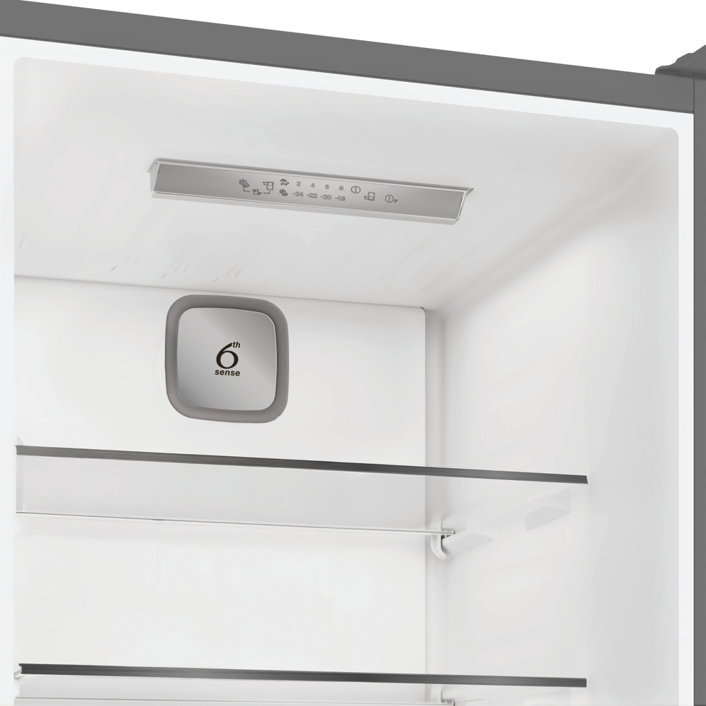 Whirlpool Холодильник з нижньою морозильною камерою. Соло WHK 25402 XBR4U Темно-сірий 2 двері Filter