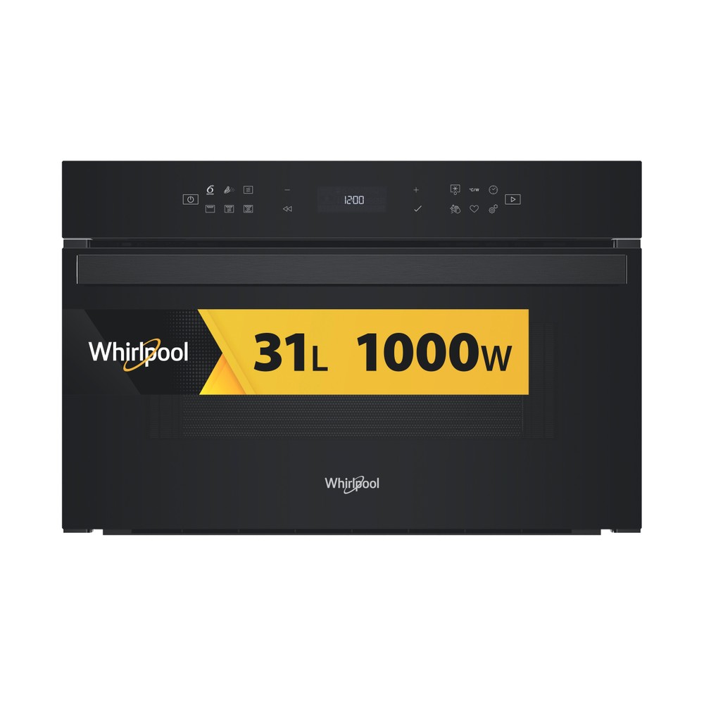 Whirlpool Мікрохвильова піч Вбудований (-а) WMD6O4TB Чорний Механічне 31 Мікрохвильова піч з функцією гриль 1000 Frontal