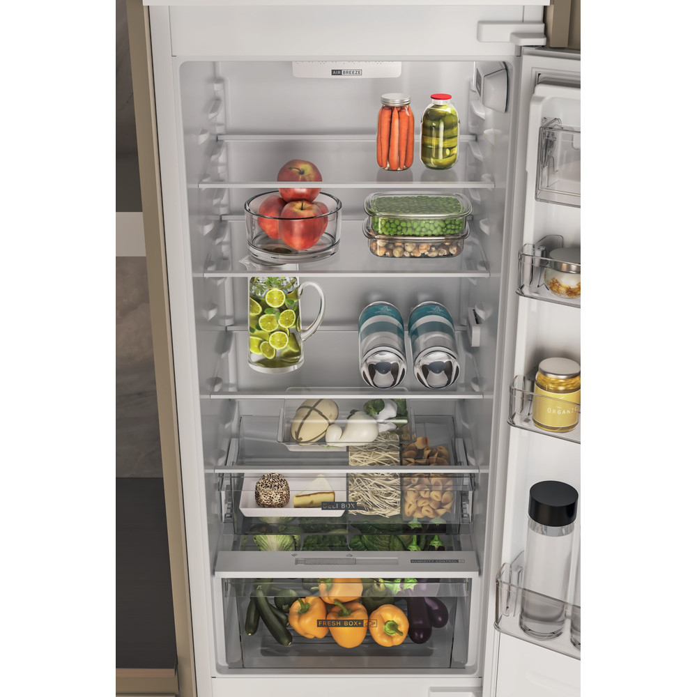 Whirlpool Kombinovaná chladnička s mrazničkou Vestavné WHC20D011B1 Bílá 2 doors Drawer