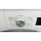 Whirlpool Kuivaava pesukone Vapaasti sijoitettava FFWDB 864369 SV EE Valkoinen Edestä täytettävä Perspective