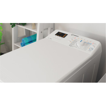 Indesit Lavadora Libre instalación BTW S60400 SP/N Blanco Carga superior C Lifestyle perspective