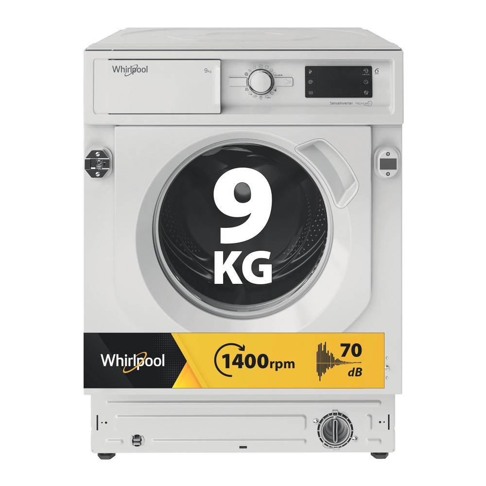 Whirlpool Pračka Vestavné BI WMWG 91485 EU Bílá Předem plněná B Hero image