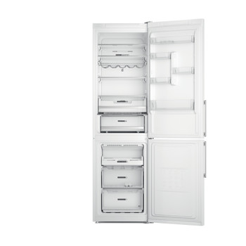 Whirlpool Hűtő/fagyasztó kombináció Szabadonálló W7X 92O W H Global fehér 2 doors Frontal open