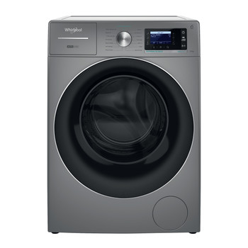 Whirlpool Washing machine Freestanding W8 09ADS SILENCE UK Silver Front loader A Frontal