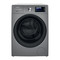 Whirlpool Washing machine Free-standing W8 09ADS SILENCE UK Silver Front loader A Perspective