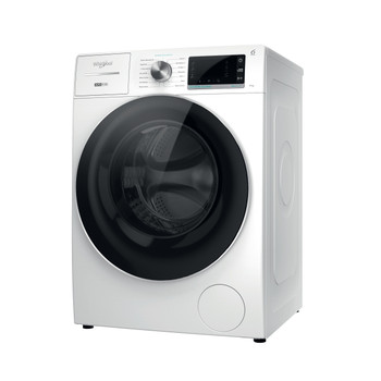 Whirlpool Washing machine Freestanding W8 W946WR UK White Front loader A Perspective