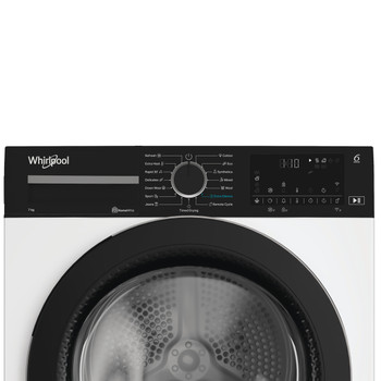 Whirlpool Sušička WPS C7X WBS EE X Biela Control panel