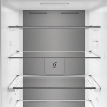 Whirlpool Kombinovaná chladnička s mrazničkou Voľne stojace WHK 26413 XR6E ARC 764 Manhattan Gray 2 doors Control panel