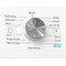 Whirlpool Washing machine Free-standing FFB 7458 WV UK White Front loader B Perspective