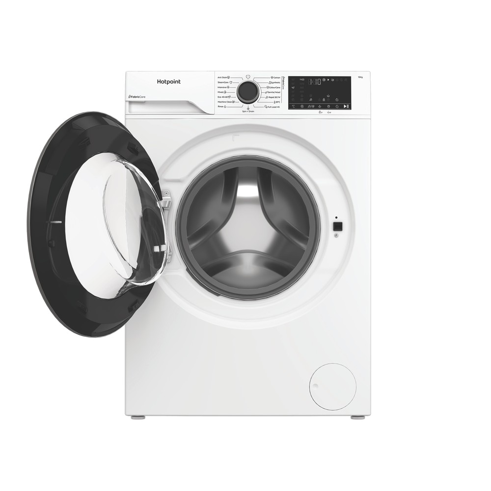 Hotpoint Перална машина Свободностоящ HB 103 CARE EE Бял Предно зареждане A Frontal open