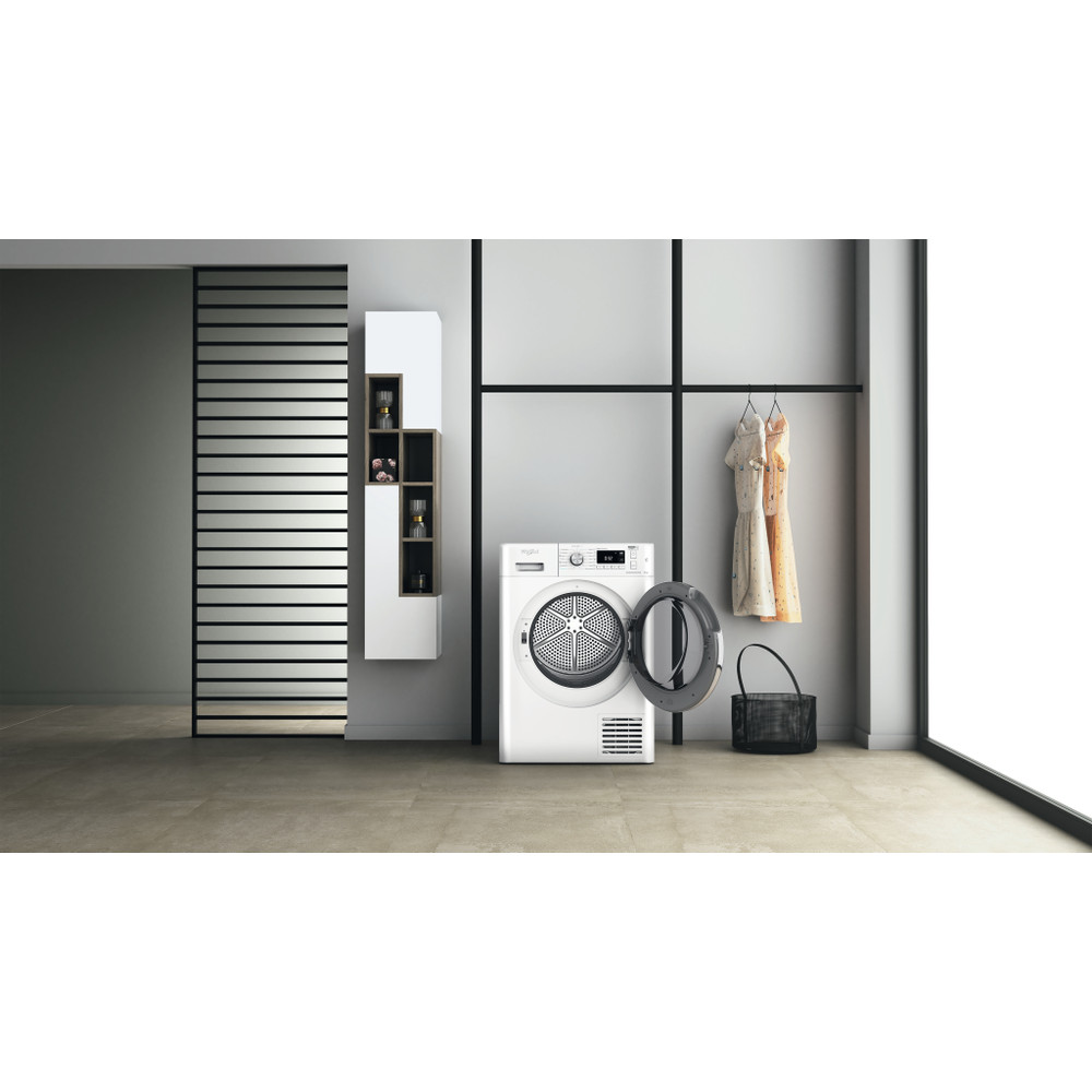 Whirlpool Szárító FFT M11 9X3BXY EE Fehér Lifestyle frontal open