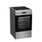 Indesit Standherd I5V5LCS Silber Elektrisch Perspective