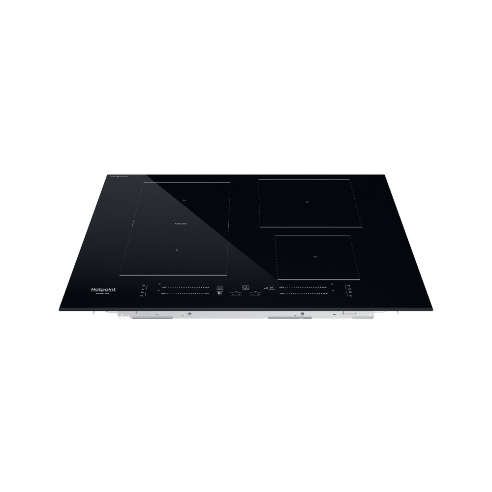 Hotpoint_Ariston Placa HS 1865C CPBF Preto Induction vitroceramic Frontal top down