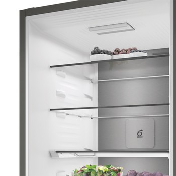 Whirlpool Холодильник з нижньою морозильною камерою. Соло WHK 26413 XR6E ARC 764 Manhattan Gray 2 двері Lifestyle perspective