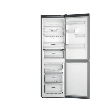 Whirlpool Combinación de frigorífico / congelador Libre instalación W7X 83T MX Espejo/Inox 2 doors Frontal open