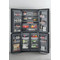 Whirlpool Side-by-Side Vapaasti sijoitettava WQ9I FO1BX Black Steel Frontal