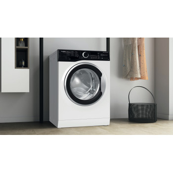 Whirlpool Пральна машина Соло WRBSB 6228 B UA Білий Front loader A+++ Lifestyle perspective