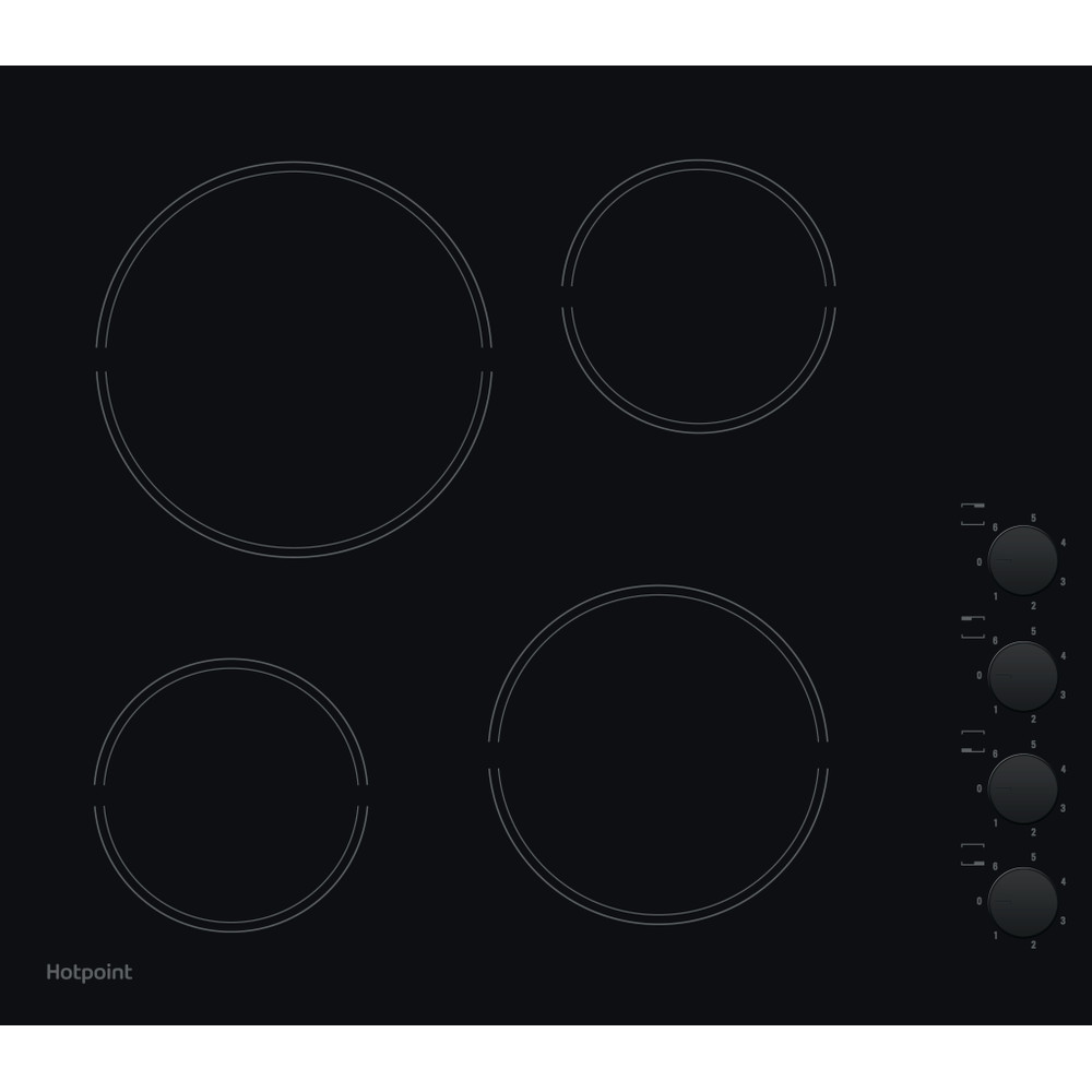 Hotpoint hr619ch electric ceramic hob top