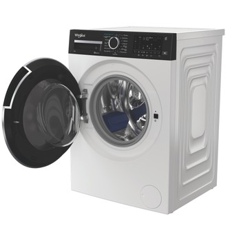 Whirlpool Maşină de spălat rufe Independent WAM 116 WBC EE Alb Încărcare frontală A Perspective open