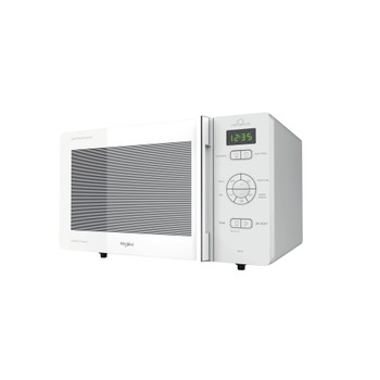 Whirlpool Mikrobølgeovn Frittstående MCP 345 WH Hvit Elektronisk 25 Mikro + grillfunksjon 800 Perspective