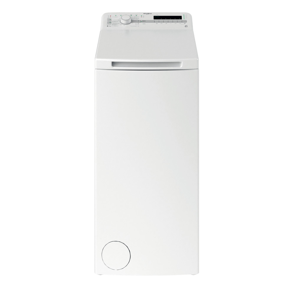 Whirlpool Tvättmaskin Fristående TDLR 6040S EU/N White Top loader C Frontal