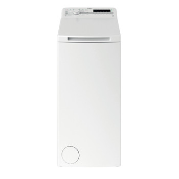Whirlpool Пральна машина Соло TDLR 6040S EU/N Білий Top loader відсутній Frontal