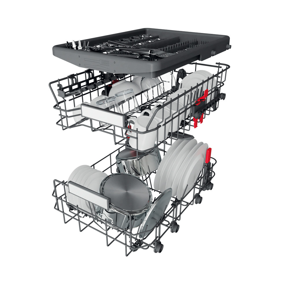 Whirlpool Посудомийна машина Соло WSFO 3O23 PF Соло A++ Technical Translucent