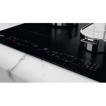 Whirlpool Table de cuisson WB B8360 NE Noir Induction vitroceramic Lifestyle control panel