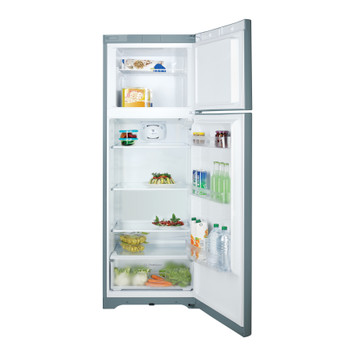 Indesit Combinación de frigorífico / congelador Libre instalación TIAA 10 V SI.1 Plata 2 doors Frontal open