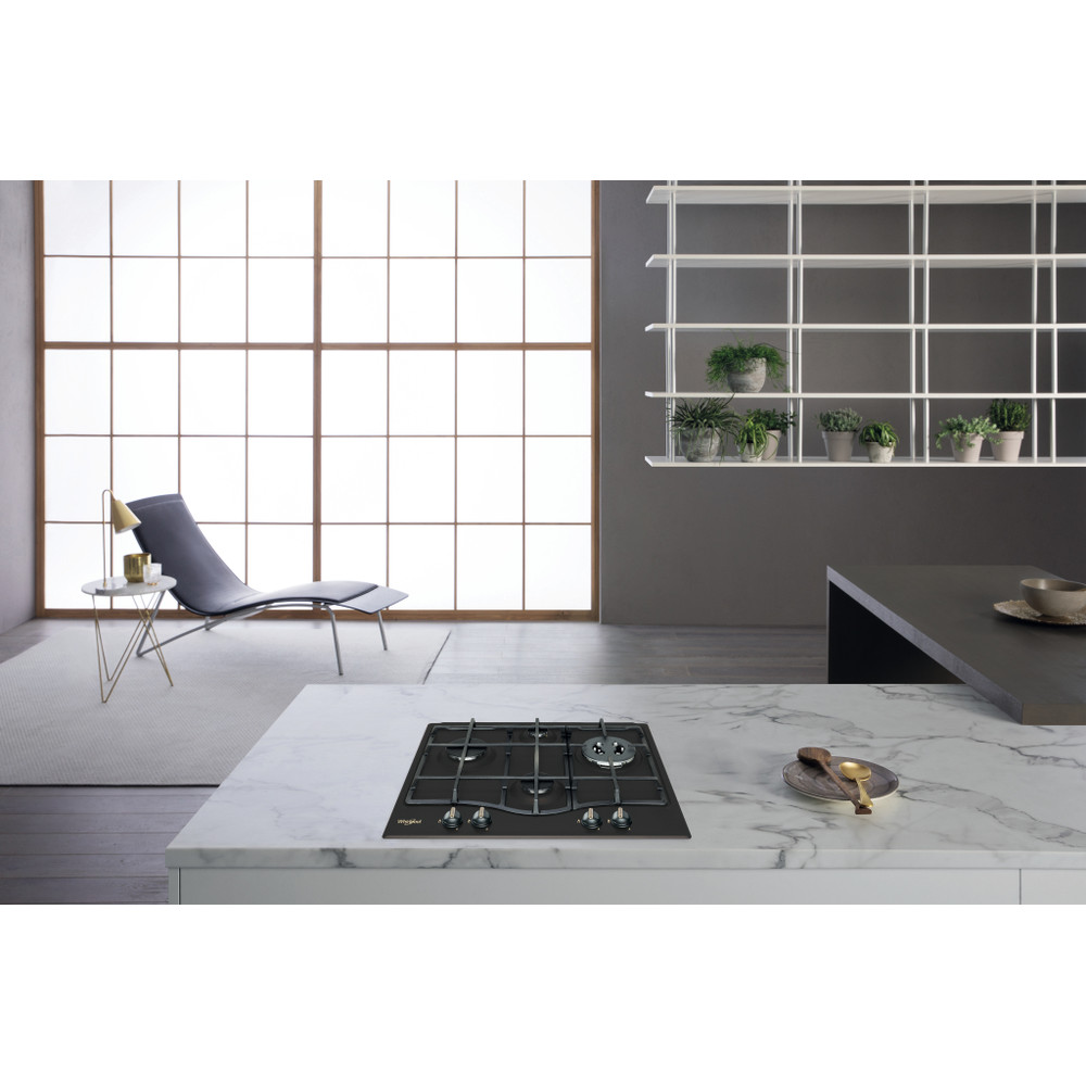 Whirlpool Főzőlap GMT 6422 AN Antracit Gáz Lifestyle frontal top down