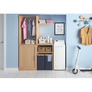 Indesit Mašina za veš Samostojeći BTW S50400 EU/N Bijela gornje punjenje C Lifestyle frontal