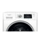 Whirlpool Πλυντήριο-στεγνωτήριο Ελεύθερο FFWDD 107448 BSV EE Λευκό Front loader Perspective