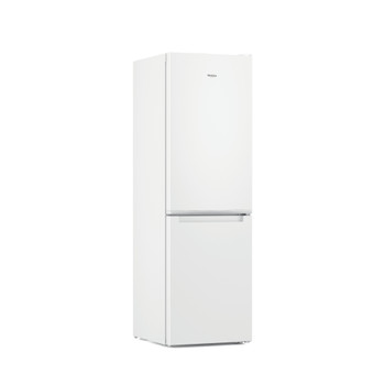 Whirlpool Hűtő/fagyasztó kombináció Szabadonálló W7X 83A W Global fehér 2 doors Perspective