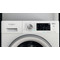 Whirlpool Пералня със сушилня Свободностоящи FFWDD 1076258 SV EE Бял Предно зареждане Perspective