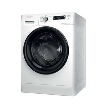 Whirlpool Maşină de spălat rufe Independent FFS 7259 B EE Alb Încărcare frontală B Perspective