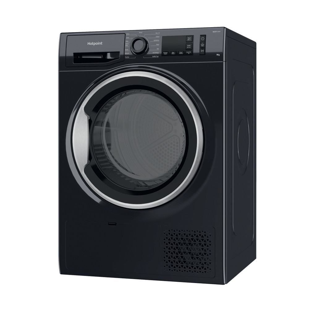 Hotpoint Dryer NT M11 92BSK UK Black Perspective