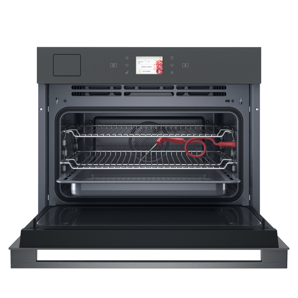 Whirlpool Microgolfoven Inbouw WCT11A9FHTSSMA Stardust grey matte Elektronisch 52 Combimicrogolfoven 950 Frontal open