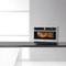 Whirlpool Mikroaaltouuni Vapaasti sijoitettava MWSC 9133 SX Inox Elektroninen 33 Mikroaaltotoiminto ja grilli 1000 Perspective