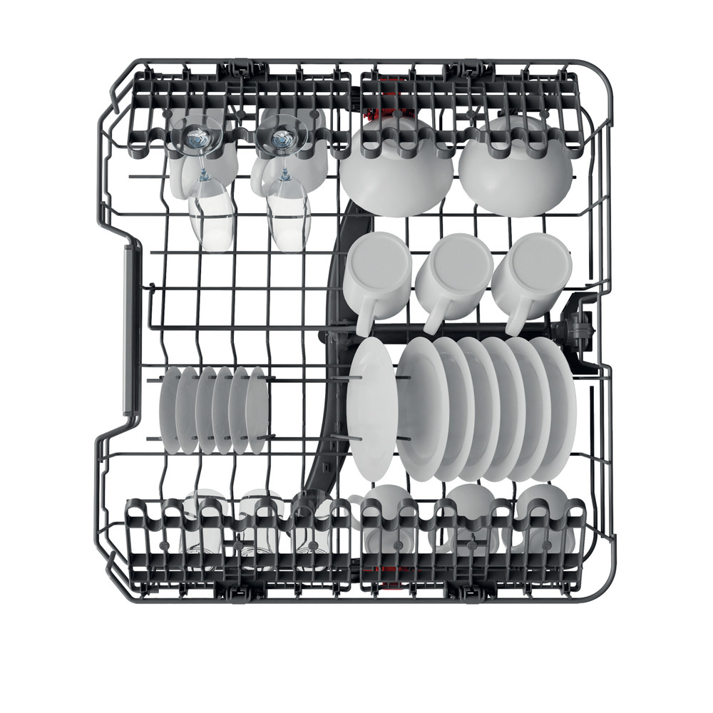 Bauknecht Geschirrspüler Einbaugerät BBO 3T133 P X CH Teilintegriert D Rack