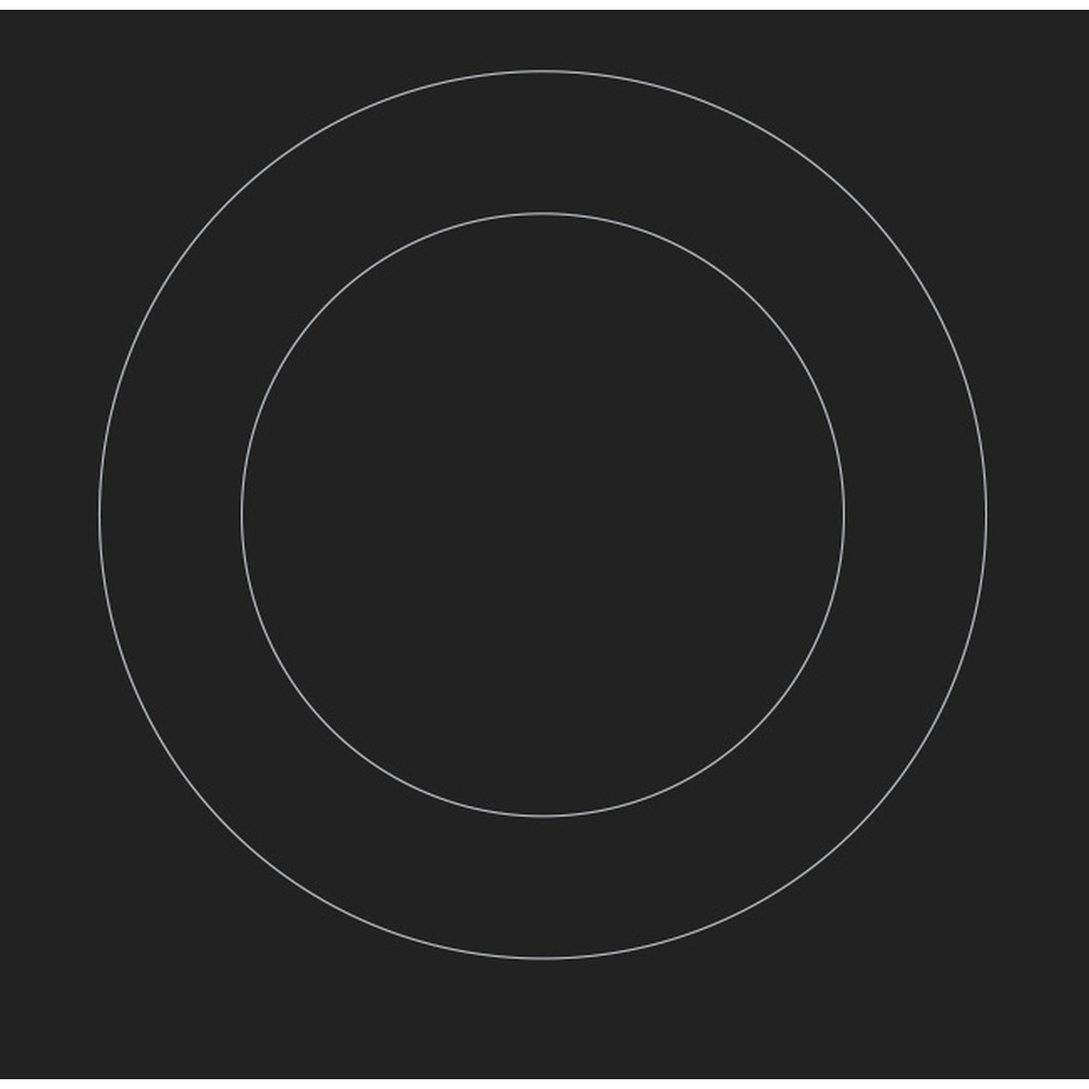 Whirlpool Encimera WRD 6030 B Negro Radiant vitroceramic Heating element