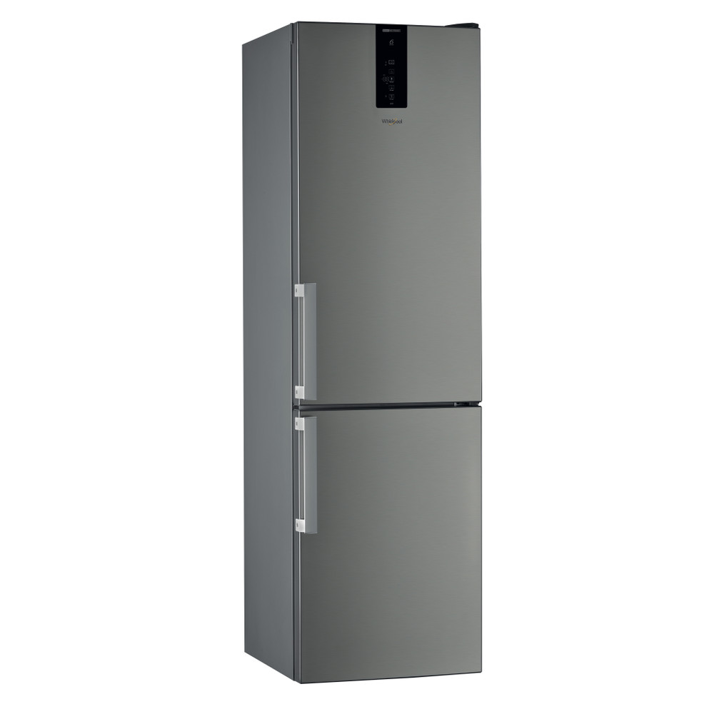 Whirlpool Kombinirani hladnjak Samostojeći W9 931D IX H 3 Inox 2 doors Perspective