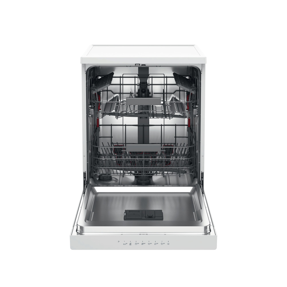 Whirlpool Vaatwasser Vrijstaand WFC 3C42 P Vrijstaand C Frontal open