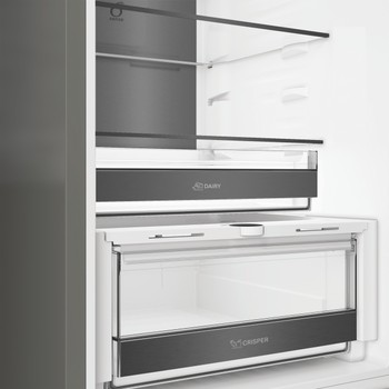 Whirlpool Racitor-congelator combinat Independent WHK 26373 XR6E ARC 764 Manhattan Gray 2 doors Drawer