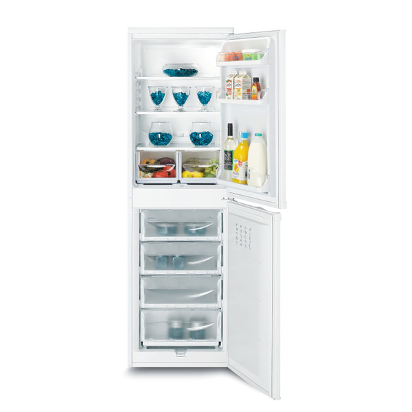 Indesit 5517 fridge freezer top
