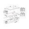 Whirlpool Hob GOA 9523/NB1 Black Gas Frontal top down
