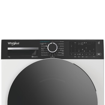 Whirlpool Maşină de spălat rufe Independent WAM 116 WBC EE Alb Încărcare frontală A Control panel