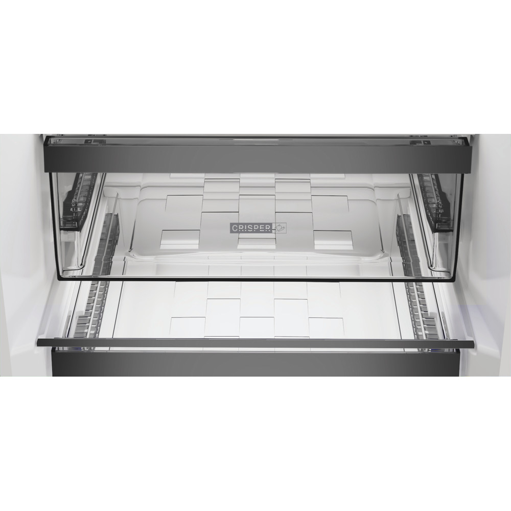 Whirlpool Racitor-congelator combinat Independent WHK 26404 XP7E Pearl Inox 2 doors Drawer