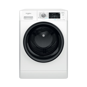 Whirlpool Mosó-szárító Szabadonálló FFWDD 1076258 BV EU Fehér Elöltöltős Frontal