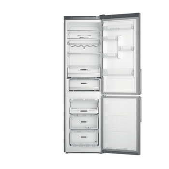 Whirlpool Kombinirani hladnjak Samostojeći W7X 92O OX H Optički Inox 2 doors Frontal open